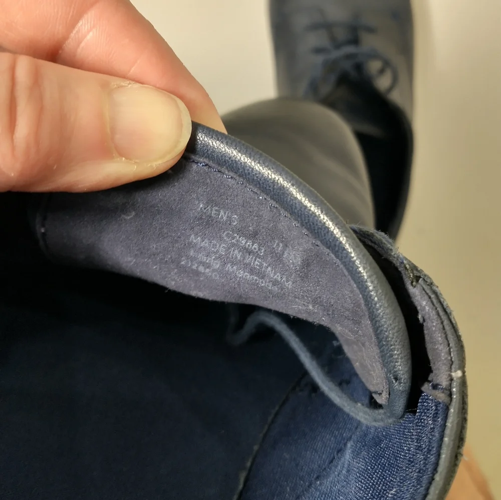 Cole Haan Grand Plus Essex Wedge Oxford,‎ Blue, Men's Size 11.5